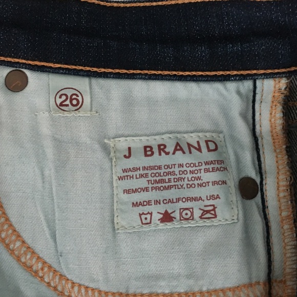 J Brand’s “The Skinny” Jean In Ink. Sz 26 - Picture 8 of 8